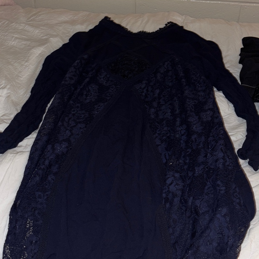 H&M Midnight Blue Lace Dress